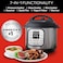 Instant Duo6, 5.7L 6Quart, 7 In 1 Electric Programmable Pressure Cooker, Multicooker, 13 Smart Programs, Stainless Steel Inner Pot, Advanced Safety Protection, Inp 112 0027 01, Black &amp; Stainless Steel