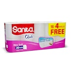 Buy Sanita Club  Toilet Paper (16+4) Roll 2 Ply 200 Sheets in Saudi Arabia