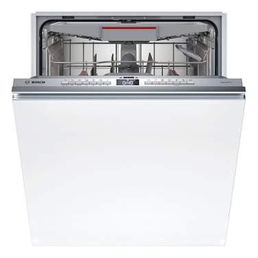 بوش غسالة أطباق الفئه 4 المدمجة بالكامل SMV4HMX65M، أبيض مطفي، 60 سم