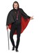 Smiffys Vampire Kit with Reversible Cape- Black