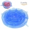 Generic 6 Pieces Reusable Kitchen Tools Bowl Cover Pan Lid -Premium Stretch Silicone Lids- Stretch Silicone Bowl Lid