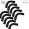 Abbasali PVC Electrical Conduit Pipe &amp; Fittings For Indoor And Outdoor Electrical Wiring And Cabling (Pack Of 10) (20mm, Bend)