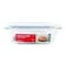 Lock &amp; Lock Oven Glass Square Container LLG245 Clear 2L
