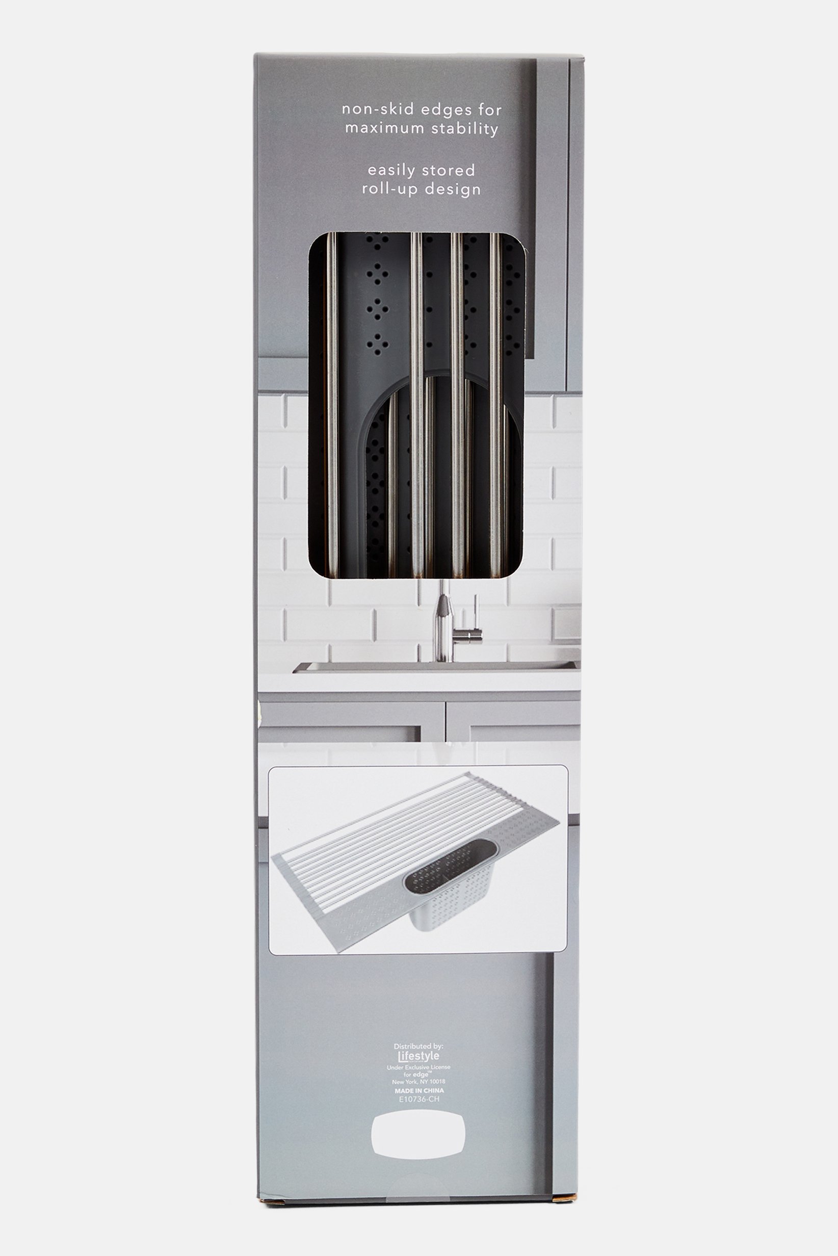 Buy Edge Roll Up Drying Rack And Utensil Holder, Grey Online ...