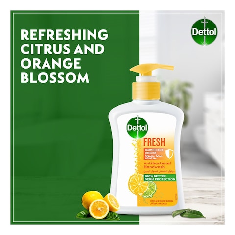 Dettol Fresh Anti Bacterial Liquid Handwash 400ml