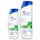 Head &amp; Shoulders Menthol Refresh Anti-Dandruff Shampoo White 400ml+200ml