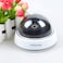 Tomvision - Dummy Camera cctv, Home Security Fake Camera Imitation Dummy Security Camera Dome With Flashing LED Light