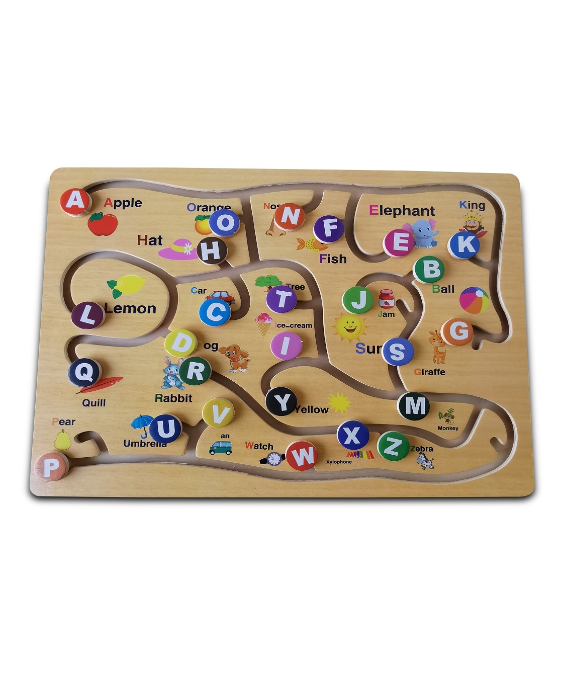 Buy Montessori ABC Alphabet Game Toy For Kid Good For Early ...