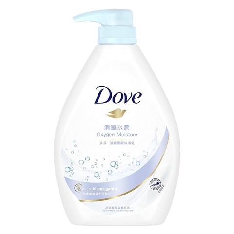 DOVE BODY WASH OXYGEN MOISTURE 1L