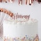 GingerRay - Pick &amp; Mix Rose Gold Candles Hooray 1pcs - Rose Gold