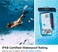 Spigen Universal Waterproof Phone case [1 Pack] IPX8 Pouch A601 compatible with iPhone, Samsung Galaxy and Smartphone up to 7 inches - Crystal Clear