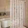 Home Pro Printed Shower Curtain Multicolour 180x180cm