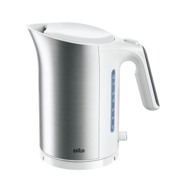 Braun IDCollection Water Kettle WK 5110, 3000 W, 1.7 L, White, Plastic, BPA Free