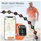 Smart Watch Women(Answer/Make Calls), 2024 Newest 1.8'' Bluetooth Smart Watch For Android Phones, IP68 Waterproof Outdoor Fitness Tracker With Heart Rate/SpO2/Sleep Monitor, Smartwatch