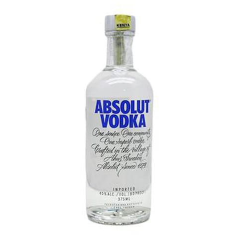Absolut Imported Vodka 375Ml