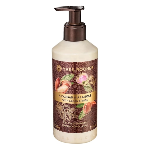 Yves Rocher Argan And Rose Hammam Body Lotion 390ml