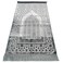 Elegant Velvet Muslim Prayer Mat.High Quality Turkish Islamic Salah Rug.