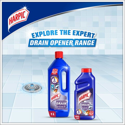 Harpic Powerful Drain Opener, 500ml