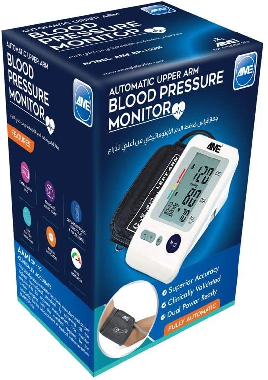 Buy AME Upper Arm Blood Pressure Monitor BP-103H Online | Carrefour UAE