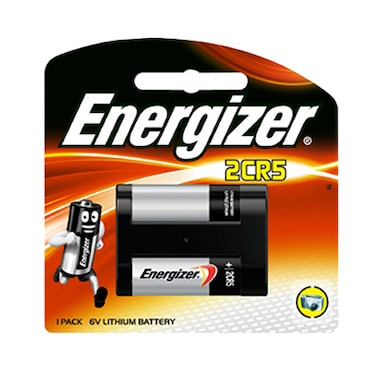 Energizer Lithium Battery 2CR5 6V 1 Battery