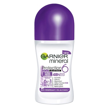 Garnier Mineral Protection 6 In 1 Antiperspirant Floral Fresh Roll On 50ml