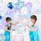 Wonderland Birthday Party Balloon Arch, Winter Theme Decoration, Metallic Latex Foil Balloons Snowflake Garland, with Balloon Strip Tape Ribbon for Girls Baby Shower Christmas (78pcs)