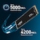 Crucial P3 Plus 500GB Ct500P3PSSD8 PCIE 3.0, 3D Nand, NVME, M.2 SSD, Up To 5000MB/S, Black