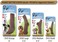 Pet Qwerks Nylon Antler Peanut Butter, Small