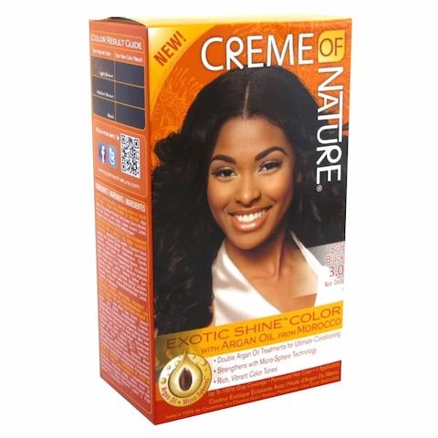 Con Hair Color Soft Black 3.0