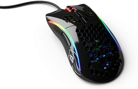 Glorious Model D-(Minus) Gaming Mouse, Glossy Black (GLO-MS-DM-GB)