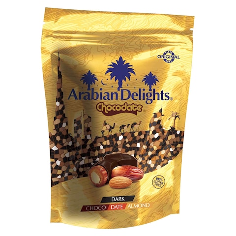 Arabian Delights Chocodate Dark Chocolate With Almond 230g