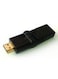 Generic HDMI Male To HDMI Female Adapter, Black