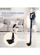 Sonashi 2-In-1 Portable Handheld Upright Stick Vacuum Cleaner Suitable For Car/Carpet/Floor/Upholstery/Bed 0.9 L 600 W SVC-9032 Blue