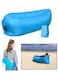 Generic - Lazy Sofa Fast Inflatable Air Sleeping Bag Light Blue