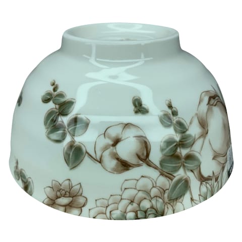 Ceramic Braid Cotton Harvest Season Cereal Bowl No. 6