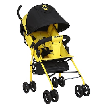 وارنر بروس عربة مغامرات بطبعات باتمان مع كابينة تخزين للأطفال من 3 إلى 36 شهرًا _متعدد الألوان_