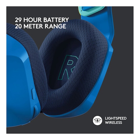 Logitech G Series G733 Wireless Lightspeed Over Ear Gaming Headset Blue