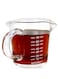 MIBRU Coffee Espresso Glass Measuring Cup With Handle Clear 75ml Barista Cup For Milk Tea