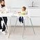 Fang Honelevo Junior High Chair With Tray, White Color. All For Baby
