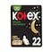 Kotex Natural Maxi Protect 100% Cotton Super 22 Pads