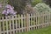 Egardenkart® Garden fence wooden pickets (80cmx100cm, Beige)