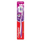 Buy Colgate Zigzag Flexible Medium Toothbrush With Tongue Cleaner 1 Pcs in UAE