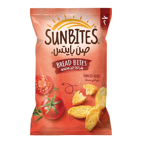 Sunbites Tomato &amp; Herbs Snacks - 20 gram