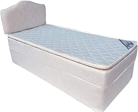 Vital  Devan Bed With Headboard With Spring Pillow Top Mattress Double/Full 140 X 200 Cm