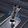 WIWU PC500 Dual Port USB+Type C PD 72W Car Charger - Gray