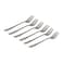 Windcera Dessert Fork Set JP11504 Silver 6 PCS