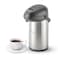 Royalford Coffee/Tea Vacuum Flask 4 Liter - Rf8337 (Stainless Steel)