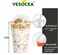 Yesocea [50 Pack] Premium Quality 16Oz Plastic Cups With Leak-Proof Dome Lids - Perfect For Outdoor Events And Parties