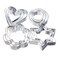Generic 20-Piece Cookie Cutter Mix Shapes