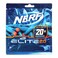 Hasbro Nerf Elite 2.0 Dart Refill F0040 Blue 8 Years and above 20 PCS